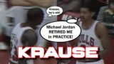 The Michael Jordan doesn't like his teammate George Gervin game