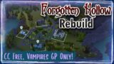 The Sims 4 Forgotten Hollow Rebuild | CC Free, Vampires GP Only