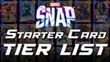 The ULTIMATE Marvel Snap Starter Card TIER LIST (Pool 1)
