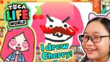 Toca Life World – Activity House – I drew Cherry in the Activity House!!!