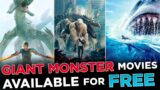 Top 10 Giant Monster Movies For Free || Part : 1 |#hollywood movies
