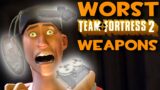 Top 9 Worst Weapons in Team Fortress 2