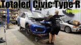 Totaled 2021 Civic Type R Rebuild | Ep. 7 (New Transmission)
