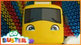 Trouble at the Carwash – Super Friends to the Rescue | @Go Buster – Bus Cartoons & Kids Stories