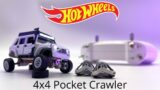 Turning a Hotwheels Jeep into an RC 4X4 crawler (with working tracks)
