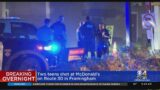 Two teens shot at Framingham McDonald's drive-thru