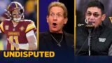 UNDISPUTED | "Why is he apologizing?" – Skip Bayless insists Ron Rivera is right about Carson Wentz