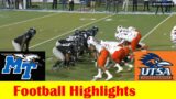 UTSA vs Middle Tennessee Football Game Highlights 9 30 2022