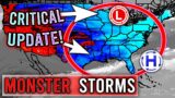 Upcoming MONSTER Storms?! Extreme Pattern Flips, Hyperactive then Quiet, Heat Wave + Severe Weather