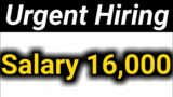 Urgent Hiring Part Full Time Jobs || fresher mail female vacancy #originaljob