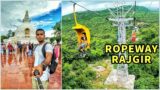 VISHWA SHANTI STUPA | Rajgir Ropeway | Rajgir tourist place |Peace Pagoda | Bihar tourism
