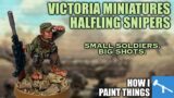 Victoria Miniatures' New Halfling Snipers [How I Paint Things]