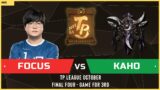 WC3 – TP League M4 – Game for 3rd: [ORC] FoCuS vs Kaho [NE]
