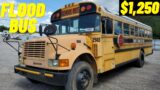 WE BOUGHT A CHEAP FLOODED SCHOOL BUS IS IT RUN & DRIVE?