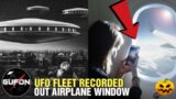 WOW! Fleet Of UFOS Recorded From Airplane Window – Michael Shraat & Jim Goodall Examine Video!