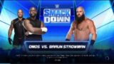 WWE 2k22 Omos vs Strowman