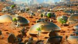 What A Martian Colony Might Look Like – 4K Generative Art Visualization