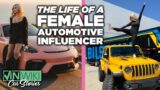What's life like as a female automotive influencer?