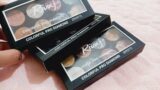 rivaj UK colorful pro diamond terracotta eyeshadow palette shade 01 02 03 swatch review new palettes
