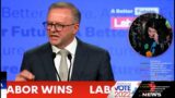 (tears) After 9 years AUSTRALIA gets a LABOR government -reaction to Anthony Albanese VICTORY speech