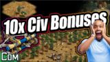 10 TIMES Civ Bonuses!? WTF!