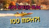100 MPH in a BOAT?!  Speed run in the 468 CI DEATH RATTLER | 1971 Flat Bottom V-Drive SANGER – #3
