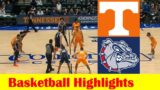 #11 Tennessee vs #2 Gonzaga Basketball Game Highlights 10 28 2022
