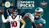 11/3, Free Sports Picks, Bets & Predictions | Eagles vs Texans and Europa League!