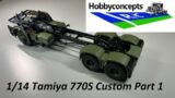 1/14 Tamiya Scania 770S Custom Build w Trailer- Part 1