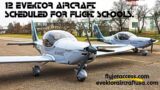 12 Evektor Harmony Aircraft to enter Flight Training Schools, with www.flyjetaccess.com