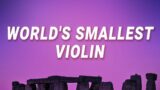 AJR – World's Smallest Violin (Lyrics)