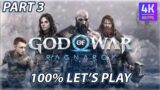 God of War Ragnarok | 100% Walkthrough / Let's Play | PART 3 "An Unlikely Alliance"