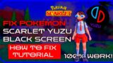 YUZU POKEMON SCARLET BLACK SCREEN FIX | Fix Pokemon Scarlet Yuzu Black Screen | Yuzu Fix!