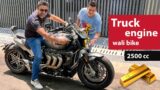 2,500cc engine motorcycle largest production bike in the world – Triumph Rocket 3 – King Indian
