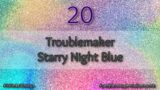 #30Inks30Days June 2022 // Day 20 – Troublemaker Starry Night Blue