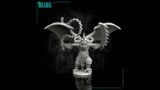 3D print miniatures, a terrible Gargoyle monster to insert in your fantasy classic tabletop game