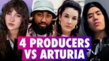 4 PRODUCERS VS ARTURIA