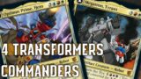 4 Transformers Commanders RANKED | Magic: The Gathering #Shorts