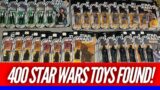 400 Mint Vintage Star Wars Figures FOUND!