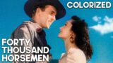 40,000 Horsemen | COLORIZED | Classic Drama Movie | History | Full Length Film
