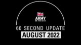 60 Second Update | August | British Army