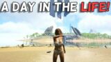 A Day In The Life On ARK Small Tribes!