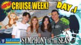 ALL NEW CRUISE WEEK!!! Royal Caribbean Symphony of the Seas! DOUBLE ROOM TOUR – DAY #1