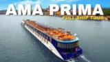 AMA Prima | Full Ship Walkthrough Tour & Review 4K | AMA Waterways River Cruise