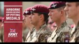 Airborne Forces Medal Parade | Operation Pitting | British Army
