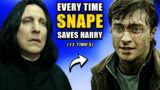 All 13 Times Severus Snape SAVED Harry – Harry Potter Explained