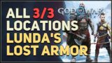 All 3 Lunda's Lost Armor Locations God of War Ragnarok