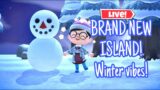 Animal Crossing Live Stream~BRAND NEW ISLAND! Winter Vibes Please!