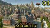 Anno 1800 MEGACITY – The BEST Start || ULTRA Hard & 120 Mods – ALL DLCs & Pirates | Strategy Part 01