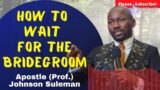 #Apostle (Prof.) Johnson Suleman #How To Wait For The Bridegroom